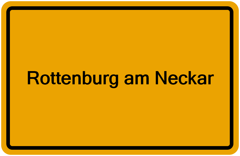 Handelsregister Rottenburg am Neckar